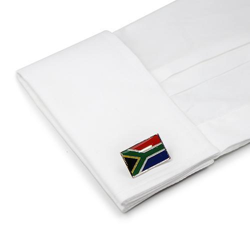 Flag - South Africa Flag Cufflinks-Cufflinks-TheCuffShop-C01647-TheCuffShop.com.au