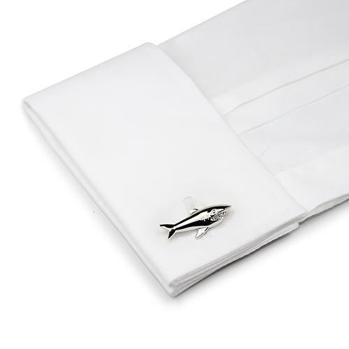 Mako Shark Cufflinks-Cufflinks-TheCuffShop-C00269-TheCuffShop.com.au