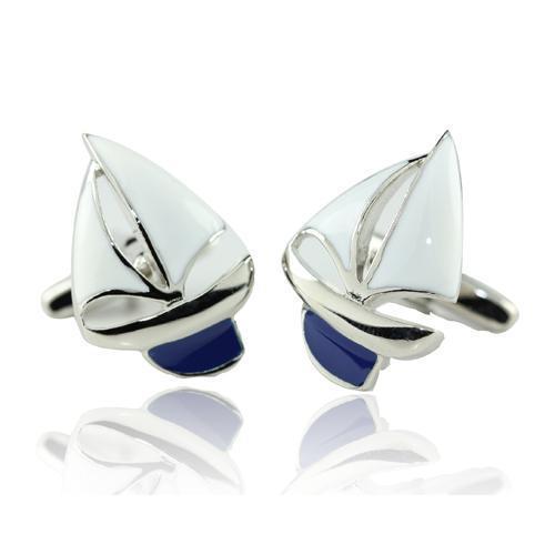 Sailing on sale boat cufflinks