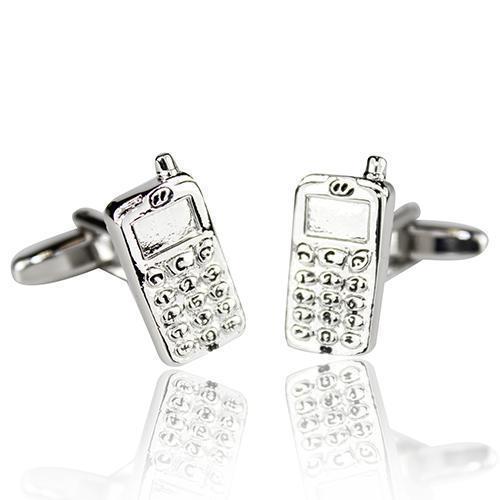 Mobile Phone Cufflinks-Cufflinks-TheCuffShop-C00606-TheCuffShop.com.au